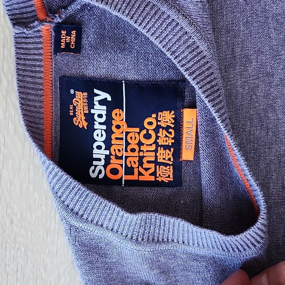 Purple Superdry Sweater - Picture 2 of 4